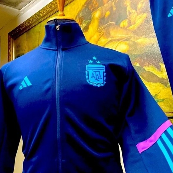 Adidas Argentina 2023 Warm Up Suit Champions Jacket & Pants ⭐️⭐️⭐️ - Picture 5 of 9